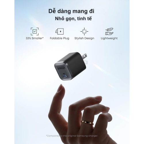 Củ sạc nhanh Anker A2692 45W hỗ trợ PD PPS 2.0, QC, Active shield 3.0 - Hình ảnh 5
