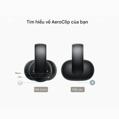 Tai nghe thể thao Anker Soundcore AeroClip A3388 - Thiết Kế Kẹp Tai Thoải Mái, Chống Nước IPX4, Âm Bass Mạnh Mẽ - Trải nghiệm sự tự do và thoải mái tuyệt đối với <strong>tai nghe thể thao Anker Soundcore AeroClip A3388</strong>. Với thiết kế kẹp tai mở độc đáo, sản phẩm mang lại cảm giác dễ chịu suốt ngày dài, lý tưởng cho mọi hoạt động từ tập luyện, chạy bộ đến làm việc. Tận hưởng chất âm vượt trội với âm bass mạnh mẽ được tăng cường bởi công nghệ BassUp độc quyền và màng loa titan 12mm. Chuẩn chống nước IPX4 giúp bạn an tâm luyện tập dưới mọi điều kiện thời tiết. Công nghệ 4 micro tích hợp AI đảm bảo cuộc gọi luôn trong trẻo và rõ ràng, ngay cả trong môi trường ồn ào nhất. Đây chính là người bạn đồng hành không thể thiếu cho phong cách sống năng động của bạn.