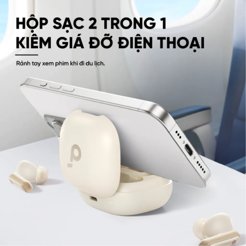 Tai nghe Soundcore A3937 P41i Bluetooth kiêm sạc dự phòng 3000mAh tích hợp cáp sạc type C - Hình ảnh 3
