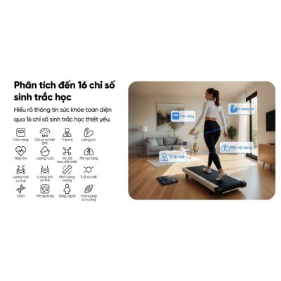 Cân điện tử thông minh Anker EUFY C20 T9130 – Đo 16 chỉ số cơ thể, màn hình LED, Bluetooth - Cân điện tử thông minh <strong>Anker EUFY C20 T9130</strong> giúp bạn đo chính xác 16 chỉ số cơ thể như cân nặng, BMI, tỷ lệ mỡ, cơ bắp và lượng nước. Màn hình LED TFT lớn hiển thị rõ ràng, kết nối Bluetooth với ứng dụng EufyLife, phù hợp cho cả gia đình theo dõi sức khỏe.