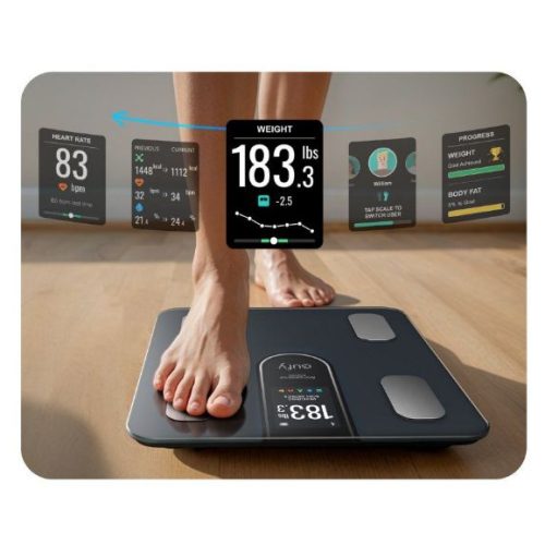 Cân điện tử thông minh Anker EUFY C20 T9130 – Đo 16 chỉ số cơ thể, màn hình LED, Bluetooth - Hình ảnh 5