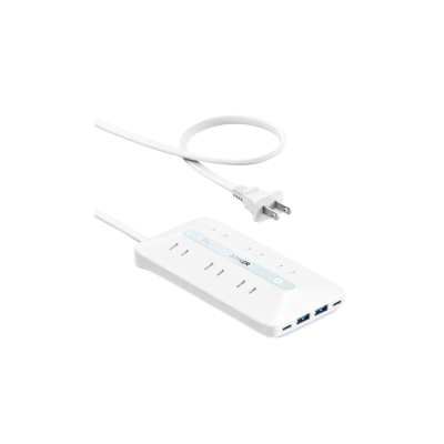 Ổ cắm điện USB Anker 20W 10in1 - A91F2: Trạm Sạc Đa Năng, Bảo Vệ Toàn Diện Cho Mọi Thiết Bị