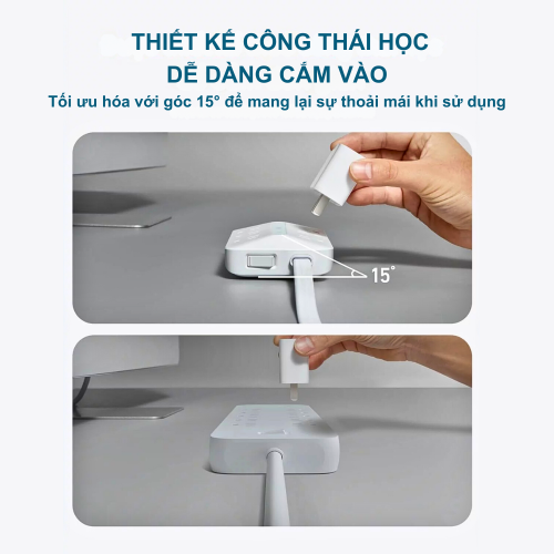 Ổ cắm điện USB Anker 20W 10in1 - A91F2: Trạm Sạc Đa Năng, Bảo Vệ Toàn Diện Cho Mọi Thiết Bị - Hình ảnh 2