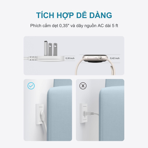 Ổ cắm điện USB Anker 20W 10in1 - A91F2: Trạm Sạc Đa Năng, Bảo Vệ Toàn Diện Cho Mọi Thiết Bị - Hình ảnh 4