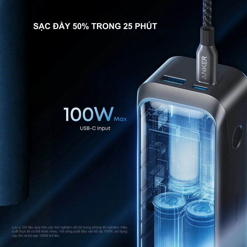 Pin Dự Phòng Anker Prime 20000mAh 220W Màn Hình LED – Anker Prime A110B Chính Hãng Pin Dự Phòng Anker Prime 20000mAh 220W Màn Hình LED – Anker Prime A110B Chính Hãng - Hình ảnh 5