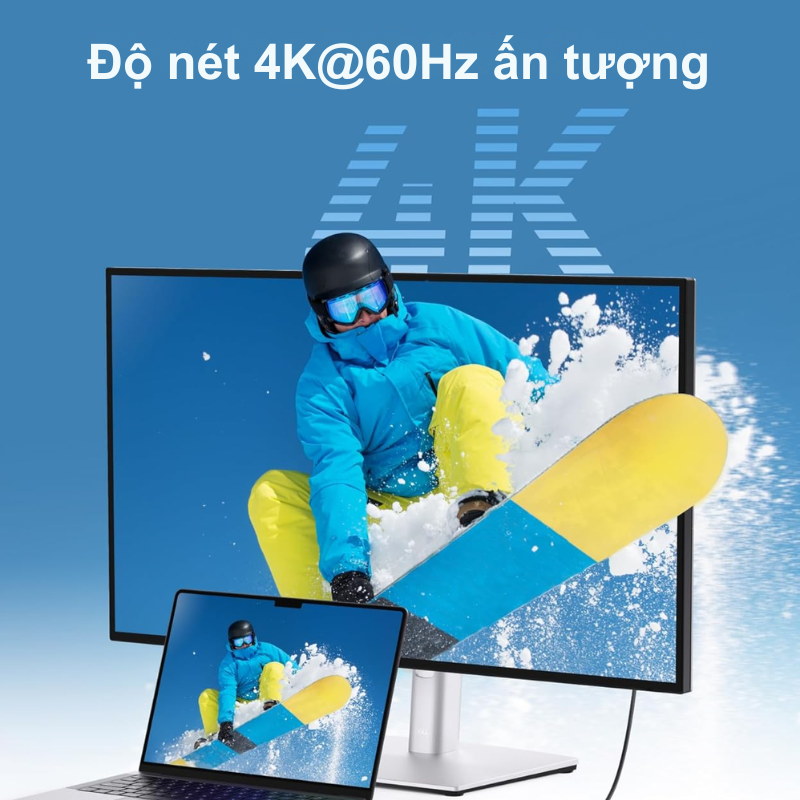 Anker USB C Hub 7in1 A83D2 – Mở rộng kết nối đa năng cho laptop Anker USB C Hub 7in1 A83D2 – Mở rộng kết nối đa năng cho laptop - Hình ảnh 3