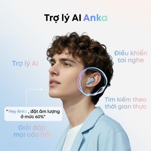 Tai nghe Bluetooth Anker Soundcore R60i NC – Chống Ồn Chủ Động 52dB, Âm Thanh Hi-Res LDAC, Pin 50 Giờ, Case Kiêm Giá Đỡ Tai nghe Bluetooth Anker Soundcore R60i NC – Chống Ồn Chủ Động 52dB, Âm Thanh Hi-Res LDAC, Pin 50 Giờ, Case Kiêm Giá Đỡ - Hình ảnh 7