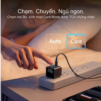 Sạc Nhanh Anker 45W Smart GaN - A121D | Màn Hình LED Hiển Thị Công Suất, ActiveShield 3.0, Chân Gập Linh Hoạt Sạc Nhanh Anker 45W Smart GaN - A121D | Màn Hình LED Hiển Thị Công Suất, ActiveShield 3.0, Chân Gập Linh Hoạt - Sạc nhanh <strong>Anker A121D</strong> là giải pháp năng lượng hoàn hảo cho các thiết bị di động hiện đại. Với công suất lên đến 45W và công nghệ Smart GaN tiên tiến, <strong>Anker A121D</strong> không chỉ mang lại tốc độ sạc vượt trội mà còn đảm bảo an toàn tối đa cho thiết bị của bạn. Thiết kế siêu nhỏ gọn, nhỏ hơn 30% so với các dòng sạc thông thường, giúp <strong>Anker A121D</strong> dễ dàng đồng hành cùng bạn trong mọi chuyến đi. Sản phẩm hỗ trợ chuẩn sạc nhanh PD (Power Delivery) và PPS, tương thích hoàn hảo với iPhone, Samsung S23/S24 series, iPad và các dòng laptop văn phòng sử dụng cổng Type-C. Đừng bỏ lỡ cơ hội sở hữu <strong>Anker A121D</strong> để trải nghiệm sự tiện lợi và mạnh mẽ trong một thiết bị nhỏ bé nhưng đầy uy lực.