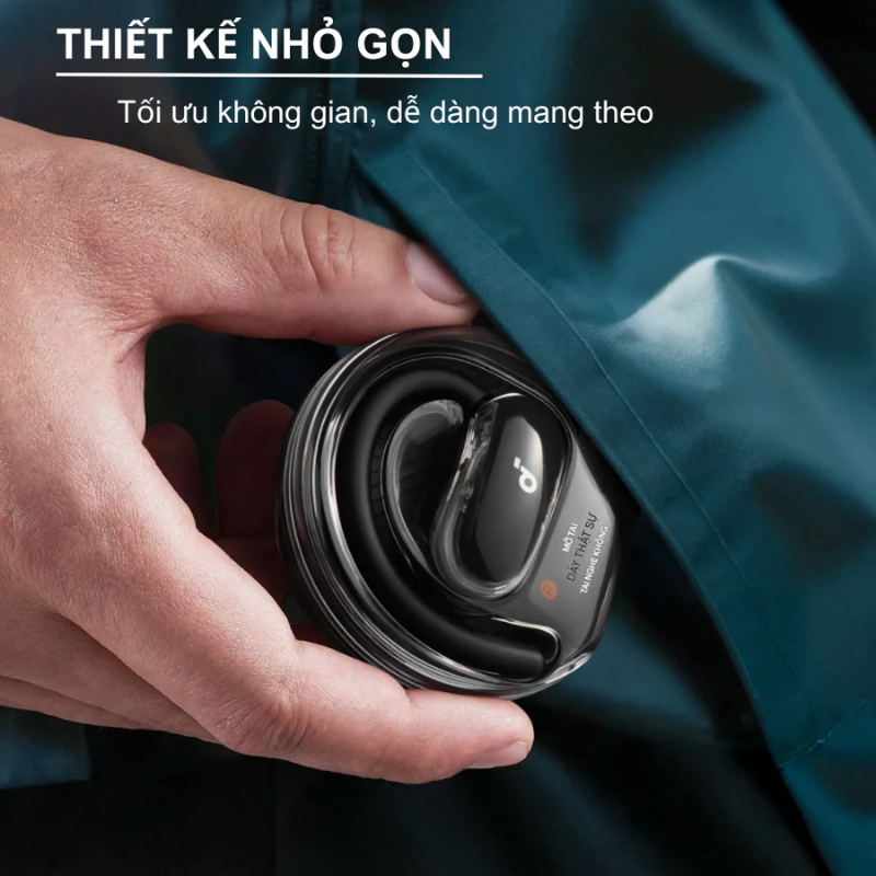 Tai nghe thể thao Open-Ear Anker Soundcore V40i - A3878 | Thiết kế linh hoạt, Âm trầm mạnh mẽ, Pin 21H, Chống nước IP55 Tai nghe thể thao Open-Ear Anker Soundcore V40i - A3878 | Thiết kế linh hoạt, Âm trầm mạnh mẽ, Pin 21H, Chống nước IP55 - Hình ảnh 7