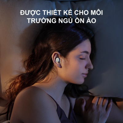 Tai nghe ngủ Soundcore by Anker Sleep A30 - D1301 | Chống ồn 35dB - Thiết kế siêu mỏng cho người ngủ nghiêng - Chính hãng - Bạn đang gặp khó khăn với giấc ngủ do tiếng ồn xung quanh hay sự khó chịu từ các dòng tai nghe thông thường? <strong>A30 - D1301</strong> chính là giải pháp hoàn hảo dành cho bạn. Được thiết kế chuyên biệt để hỗ trợ giấc ngủ, <strong>A30 - D1301</strong> sở hữu kích thước siêu nhỏ gọn, mỏng nhẹ, giúp người dùng cảm thấy êm ái ngay cả khi ngủ nghiêng. Với hệ thống chống ồn 4 điểm độc quyền, thiết bị có khả năng ngăn chặn tiếng ồn lên đến 35dB, tạo ra không gian tĩnh lặng tuyệt đối. Ngoài ra, <strong>A30 - D1301</strong> còn tích hợp thư viện âm thanh thư giãn phong phú qua ứng dụng Soundcore, giúp bạn đi vào giấc ngủ nhanh hơn và sâu hơn. Đây không chỉ là một chiếc tai nghe, mà là người bạn đồng hành chăm sóc sức khỏe giấc ngủ của bạn mỗi đêm.
