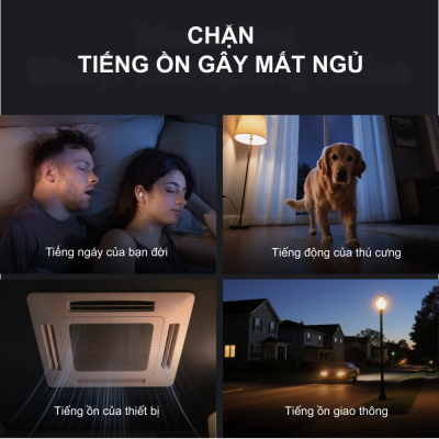 Tai nghe ngủ Soundcore by Anker Sleep A30 - D1301 | Chống ồn 35dB - Thiết kế siêu mỏng cho người ngủ nghiêng - Chính hãng Tai nghe ngủ Soundcore by Anker Sleep A30 - D1301 | Chống ồn 35dB - Thiết kế siêu mỏng cho người ngủ nghiêng - Chính hãng - Bạn đang gặp khó khăn với giấc ngủ do tiếng ồn xung quanh hay sự khó chịu từ các dòng tai nghe thông thường? <strong>A30 - D1301</strong> chính là giải pháp hoàn hảo dành cho bạn. Được thiết kế chuyên biệt để hỗ trợ giấc ngủ, <strong>A30 - D1301</strong> sở hữu kích thước siêu nhỏ gọn, mỏng nhẹ, giúp người dùng cảm thấy êm ái ngay cả khi ngủ nghiêng. Với hệ thống chống ồn 4 điểm độc quyền, thiết bị có khả năng ngăn chặn tiếng ồn lên đến 35dB, tạo ra không gian tĩnh lặng tuyệt đối. Ngoài ra, <strong>A30 - D1301</strong> còn tích hợp thư viện âm thanh thư giãn phong phú qua ứng dụng Soundcore, giúp bạn đi vào giấc ngủ nhanh hơn và sâu hơn. Đây không chỉ là một chiếc tai nghe, mà là người bạn đồng hành chăm sóc sức khỏe giấc ngủ của bạn mỗi đêm.