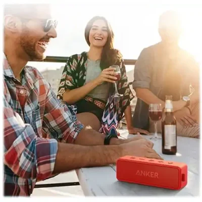 Loa Bluetooth Anker SoundCore 2 (12W) - Chống Nước IPX7, Pin 24H Loa Bluetooth Anker SoundCore 2 (12W) - Chống Nước IPX7, Pin 24H - Loa Bluetooth di động <b data-path-to-node="2" data-index-in-node="22">Anker SoundCore 2</b> mang đến trải nghiệm âm thanh tuyệt đỉnh với công suất 12W và dải âm trầm mạnh mẽ nhờ công nghệ BassUp độc quyền. Với thiết kế nhỏ gọn, chuẩn chống nước IPX7 và thời lượng pin khủng lên đến 24 giờ, đây là sự lựa chọn hoàn hảo cho những chuyến du lịch, dã ngoại hoặc tận hưởng âm nhạc không giới hạn ở bất cứ đâu.