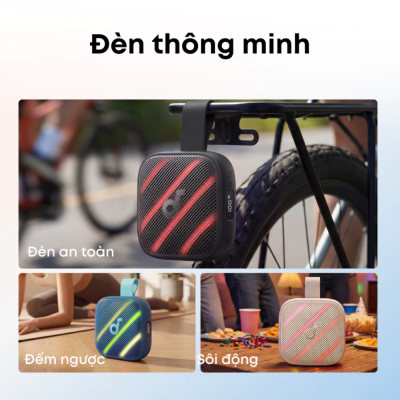 Loa Bluetooth Soundcore Boom Go 3i - D5103 - Công suất mạnh mẽ, Chống nước IPX7, Pin 15H - Hàng Chính Hãng. Loa Bluetooth Soundcore Boom Go 3i - D5103 - Công suất mạnh mẽ, Chống nước IPX7, Pin 15H - Hàng Chính Hãng. - Bạn đang tìm kiếm một chiếc loa di động mạnh mẽ cho những chuyến đi? <strong>Loa bluetooth Anker Soundcore Boom Go 3i</strong> chính là sự lựa chọn hoàn hảo dành cho bạn. Với thiết kế nhỏ gọn nhưng ẩn chứa sức mạnh âm thanh kinh ngạc, <strong>Boom Go 3i</strong> mang đến dải âm trầm sâu lắng nhờ công nghệ BassUp độc quyền. Sản phẩm không chỉ gây ấn tượng bởi vẻ ngoài hiện đại mà còn đạt chuẩn chống nước IPX7, cho phép bạn tận hưởng âm nhạc ngay cả dưới trời mưa hay cạnh hồ bơi. Kết nối Bluetooth 5.0 ổn định giúp <strong>Boom Go 3i</strong> duy trì âm thanh mượt mà trong phạm vi rộng. Với thời lượng pin lên đến 15 giờ liên tục, <strong>Boom Go 3i</strong> sẽ là người bạn đồng hành không thể thiếu trong mọi bữa tiệc ngoài trời hay những chuyến du lịch dã ngoại.