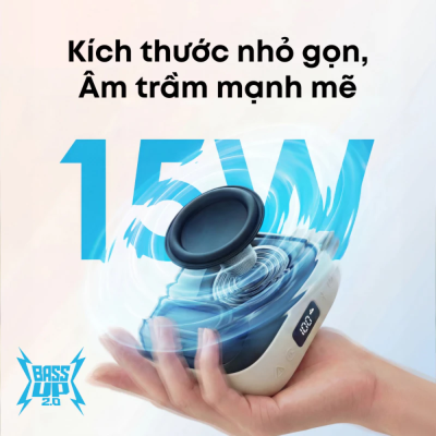 Loa Bluetooth Soundcore Boom Go 3i - D5103 - Công suất mạnh mẽ, Chống nước IPX7, Pin 15H - Hàng Chính Hãng. Loa Bluetooth Soundcore Boom Go 3i - D5103 - Công suất mạnh mẽ, Chống nước IPX7, Pin 15H - Hàng Chính Hãng. - Bạn đang tìm kiếm một chiếc loa di động mạnh mẽ cho những chuyến đi? <strong>Loa bluetooth Anker Soundcore Boom Go 3i</strong> chính là sự lựa chọn hoàn hảo dành cho bạn. Với thiết kế nhỏ gọn nhưng ẩn chứa sức mạnh âm thanh kinh ngạc, <strong>Boom Go 3i</strong> mang đến dải âm trầm sâu lắng nhờ công nghệ BassUp độc quyền. Sản phẩm không chỉ gây ấn tượng bởi vẻ ngoài hiện đại mà còn đạt chuẩn chống nước IPX7, cho phép bạn tận hưởng âm nhạc ngay cả dưới trời mưa hay cạnh hồ bơi. Kết nối Bluetooth 5.0 ổn định giúp <strong>Boom Go 3i</strong> duy trì âm thanh mượt mà trong phạm vi rộng. Với thời lượng pin lên đến 15 giờ liên tục, <strong>Boom Go 3i</strong> sẽ là người bạn đồng hành không thể thiếu trong mọi bữa tiệc ngoài trời hay những chuyến du lịch dã ngoại.
