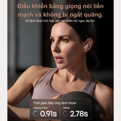 Tai Nghe Bluetooth Soundcore Liberty 5 Pro - D1203 Âm Thanh Hi-Res, Chống Ồn Chủ Động ANC, Cảm Biến Nhịp Tim - Chính Hãng Tai Nghe Bluetooth Soundcore Liberty 5 Pro - D1203 Âm Thanh Hi-Res, Chống Ồn Chủ Động ANC, Cảm Biến Nhịp Tim - Chính Hãng - <strong>Tai Nghe Bluetooth TWS Anker Soundcore Liberty 5 Pro</strong> là đỉnh cao công nghệ âm thanh mới nhất từ Anker, mang đến trải nghiệm nghe nhạc không dây chuẩn Hi-Res Audio vô cùng sống động. Được trang bị hệ thống driver đồng trục ACAA thế hệ mới, <strong>Tai Nghe Bluetooth TWS Anker Soundcore Liberty 5 Pro</strong> tái tạo dải âm trầm sâu lắng và dải âm cao trong trẻo, làm hài lòng cả những đôi tai khó tính nhất. Công nghệ chống ồn chủ động Adaptive ANC 3.0 thông minh tự động điều chỉnh theo môi trường, giúp bạn tận hưởng không gian riêng tư tuyệt đối. Với thời lượng pin lên đến 40 giờ kèm hộp sạc và khả năng kết nối đa điểm linh hoạt, <strong>Tai Nghe Bluetooth TWS Anker Soundcore Liberty 5 Pro</strong> chính là người bạn đồng hành hoàn hảo cho công việc, du lịch và giải trí đỉnh cao mỗi ngày.