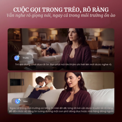 Tai Nghe Bluetooth Open-Ear Anker Soundcore AeroClip 2 D1105 – Âm Thanh Hi-Res, Bluetooth 6.0, Pin 32 Giờ Tai Nghe Bluetooth Open-Ear Anker Soundcore AeroClip 2 D1105 – Âm Thanh Hi-Res, Bluetooth 6.0, Pin 32 Giờ - <strong data-path-to-node="6" data-index-in-node="0">Tai nghe Anker Soundcore AeroClip 2</strong> là dòng tai nghe Bluetooth dạng kẹp tai (Open-Ear) thế hệ mới, mang lại trải nghiệm âm thanh chân thực mà vẫn giữ cho bạn sự thoải mái, thông thoáng tối đa suốt cả ngày. Trang bị driver 12mm nam châm kép hỗ trợ chuẩn Hi-Res Audio Wireless và codec LDAC, <strong data-path-to-node="6" data-index-in-node="290">AeroClip 2</strong> tái tạo âm thanh chi tiết, sắc nét vượt trội. Thiết kế siêu nhẹ chỉ 6,2g mỗi bên cùng chuẩn kháng nước IP57 giúp bạn yên tâm luyện tập thể thao. Đặc biệt, <strong data-path-to-node="6" data-index-in-node="456">Anker Soundcore AeroClip 2</strong> sở hữu công nghệ Bluetooth 6.0 hiện đại, kết nối đa điểm, tích hợp chip Anker Thus™ AI hỗ trợ phiên dịch hơn 100 ngôn ngữ và thời lượng pin ấn tượng lên đến 32 giờ.